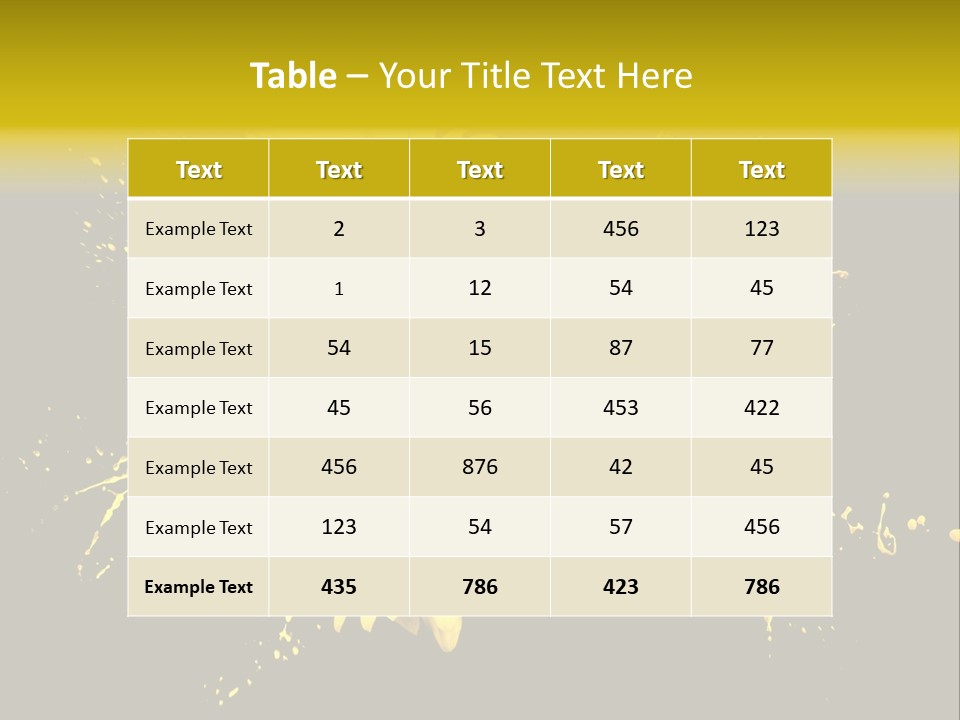 Flower Colorful Spring PowerPoint Template