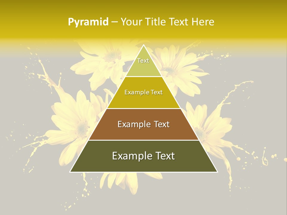 Flower Colorful Spring PowerPoint Template