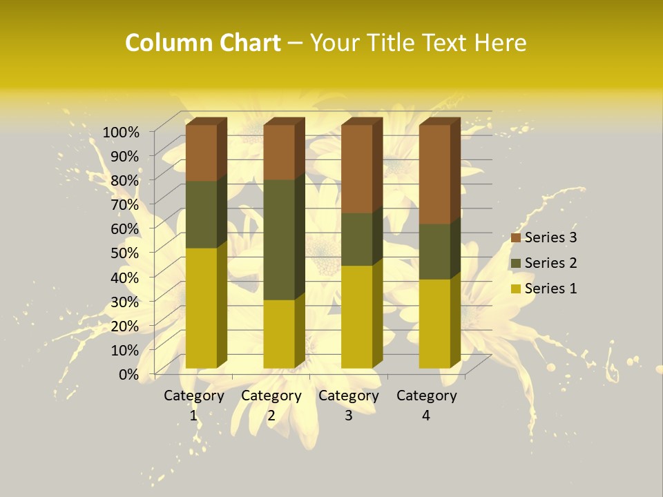 Flower Colorful Spring PowerPoint Template