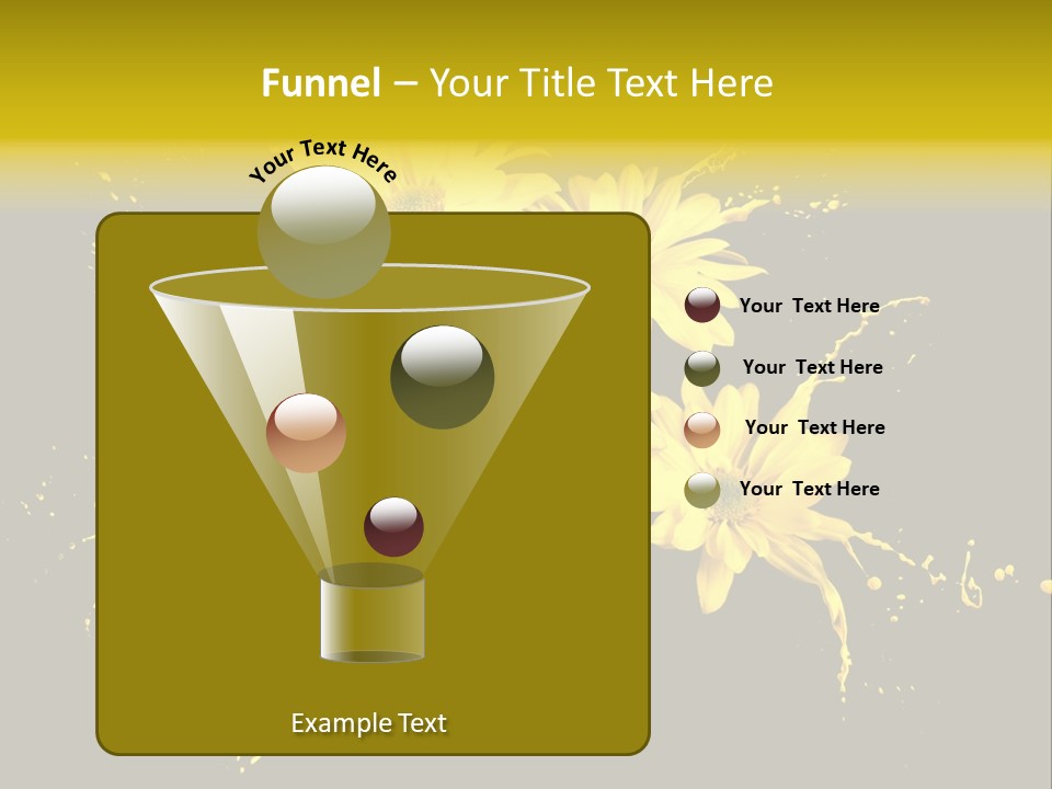 Flower Colorful Spring PowerPoint Template