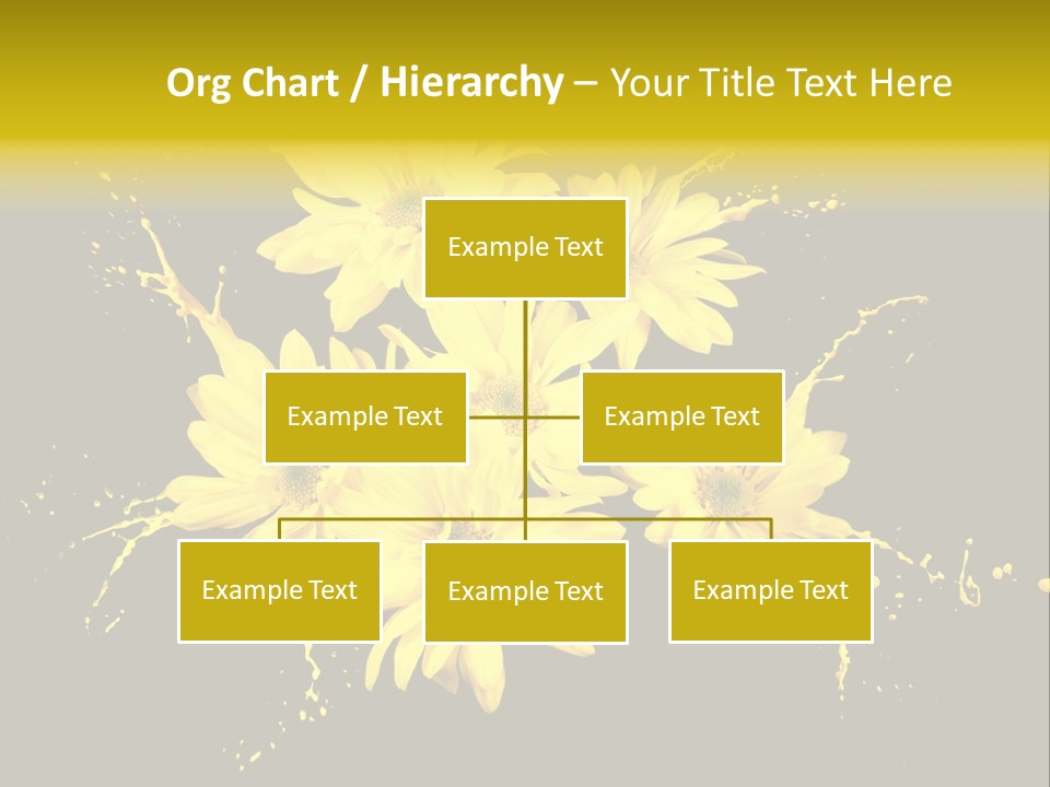 Flower Colorful Spring PowerPoint Template