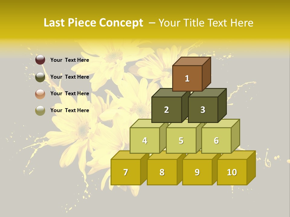 Flower Colorful Spring PowerPoint Template