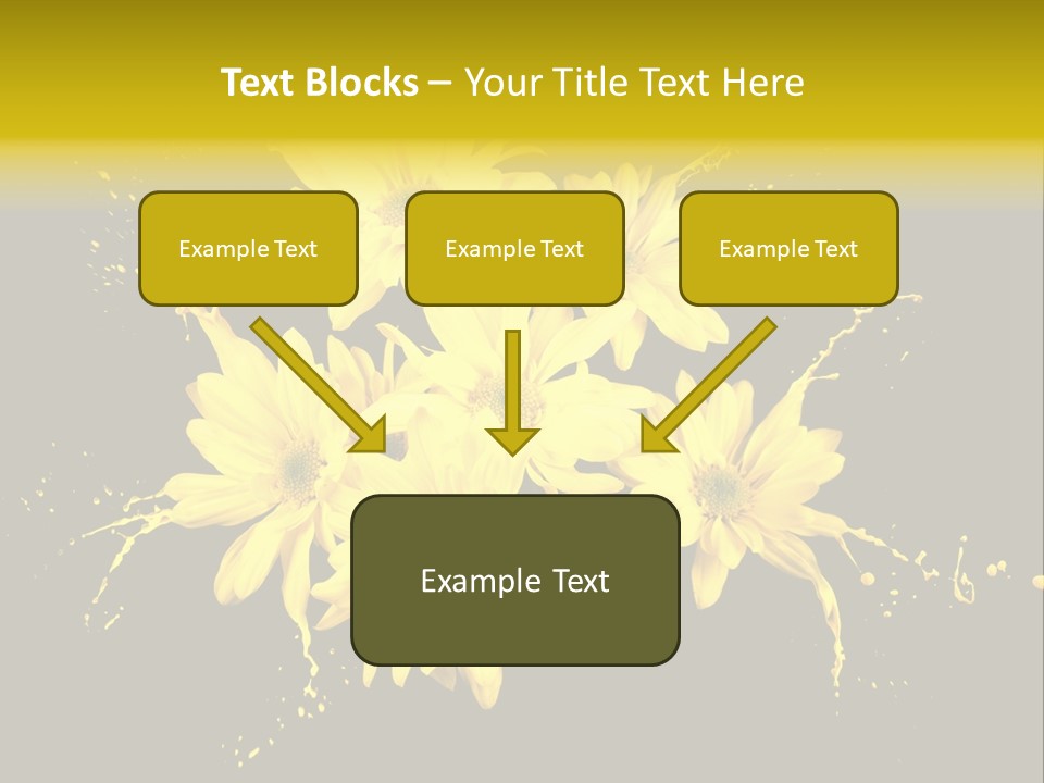 Flower Colorful Spring PowerPoint Template