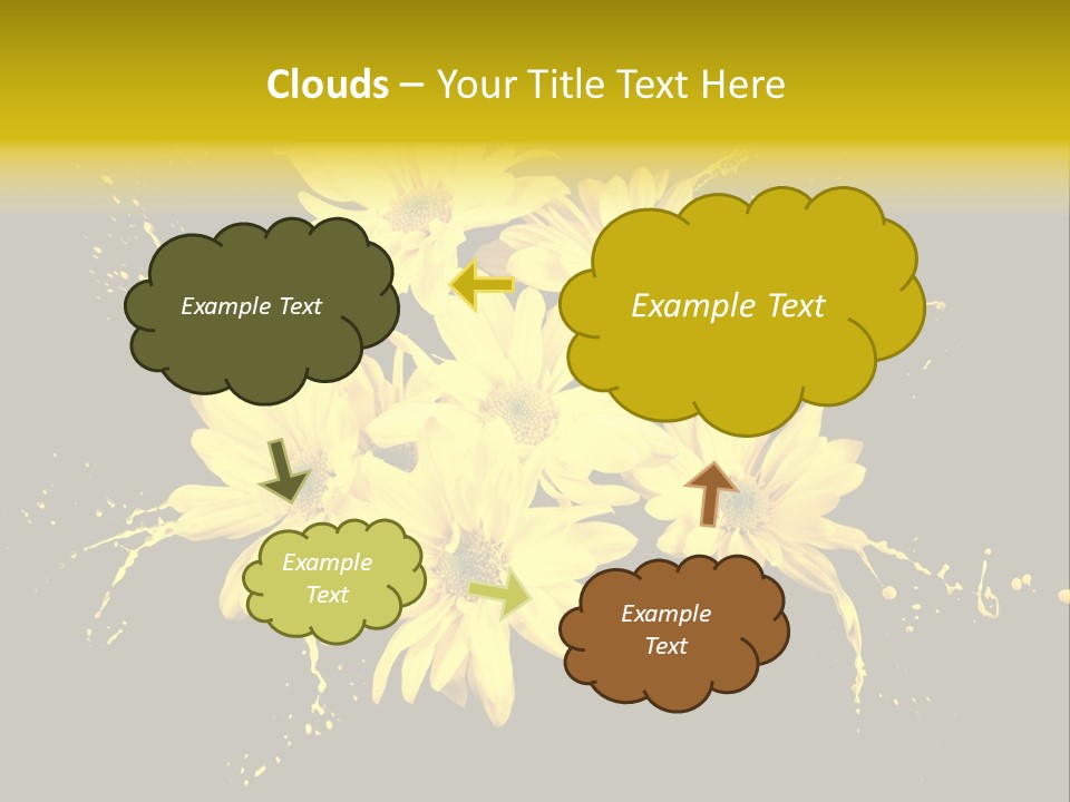 Flower Colorful Spring PowerPoint Template