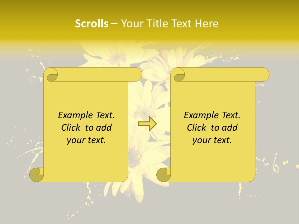 Flower Colorful Spring PowerPoint Template