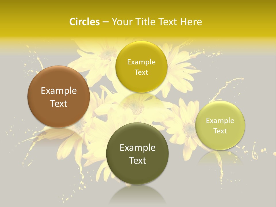 Flower Colorful Spring PowerPoint Template