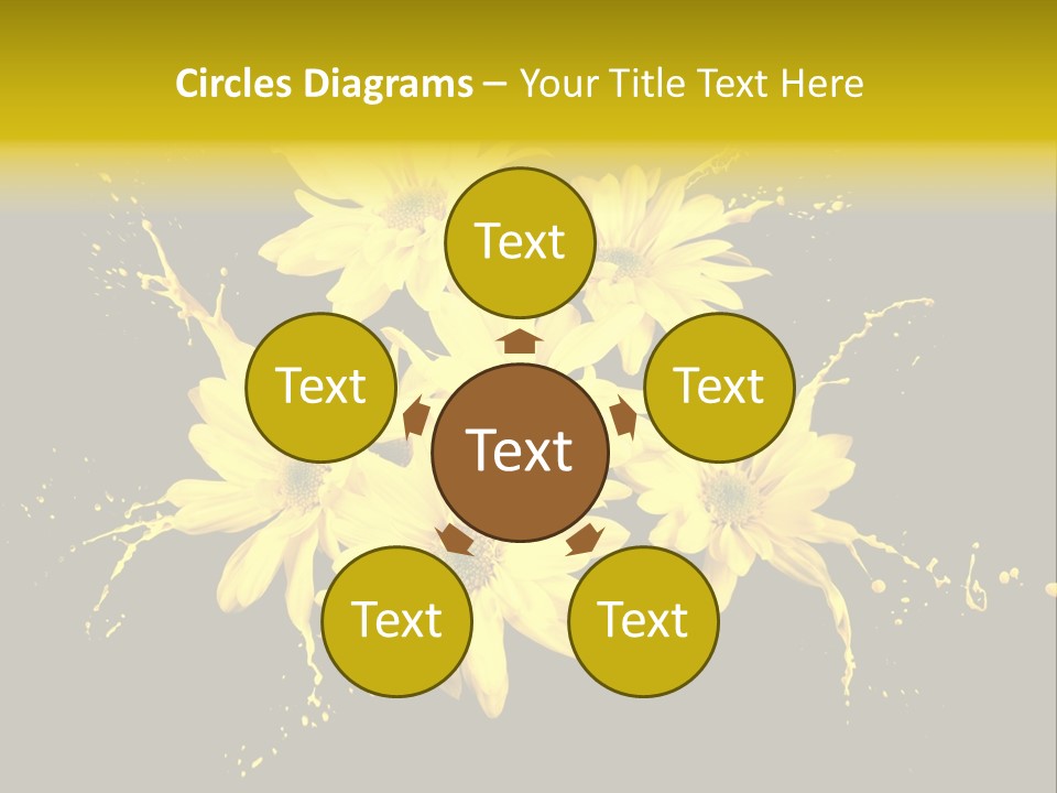 Flower Colorful Spring PowerPoint Template