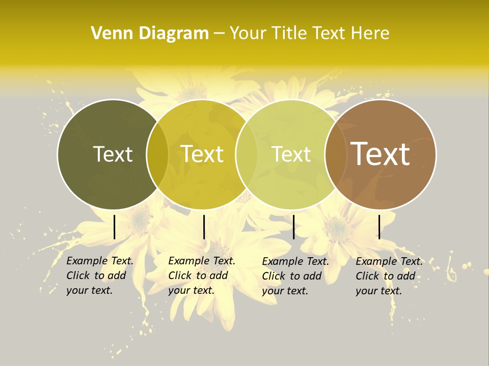 Flower Colorful Spring PowerPoint Template