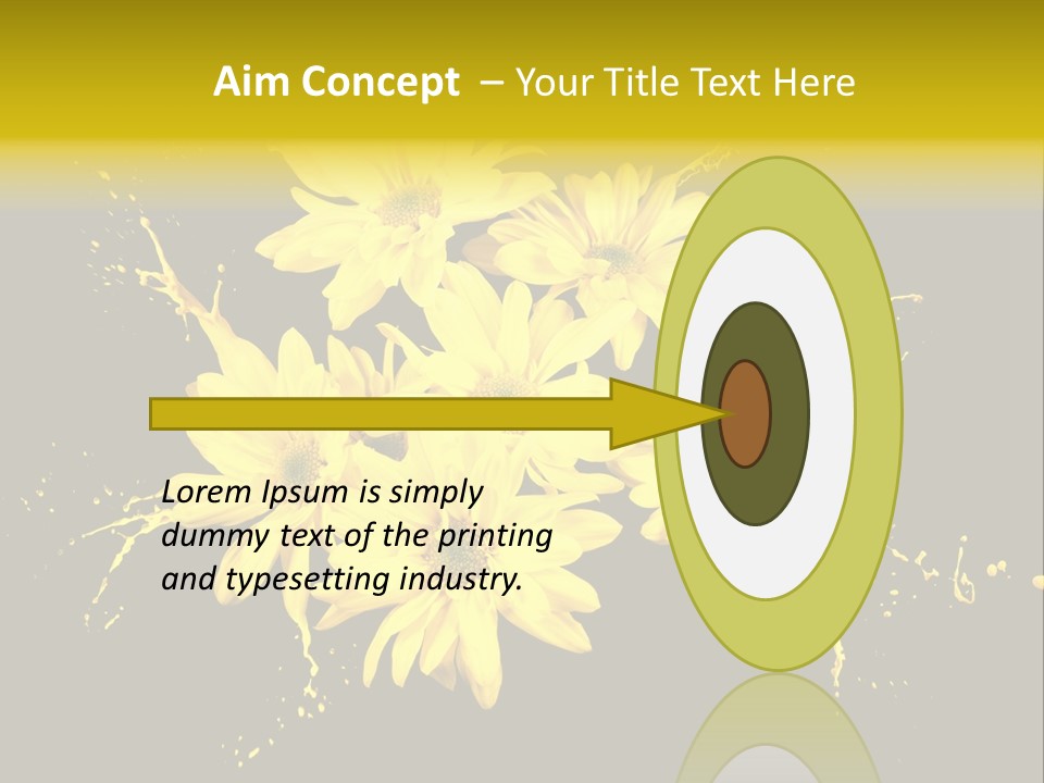 Flower Colorful Spring PowerPoint Template