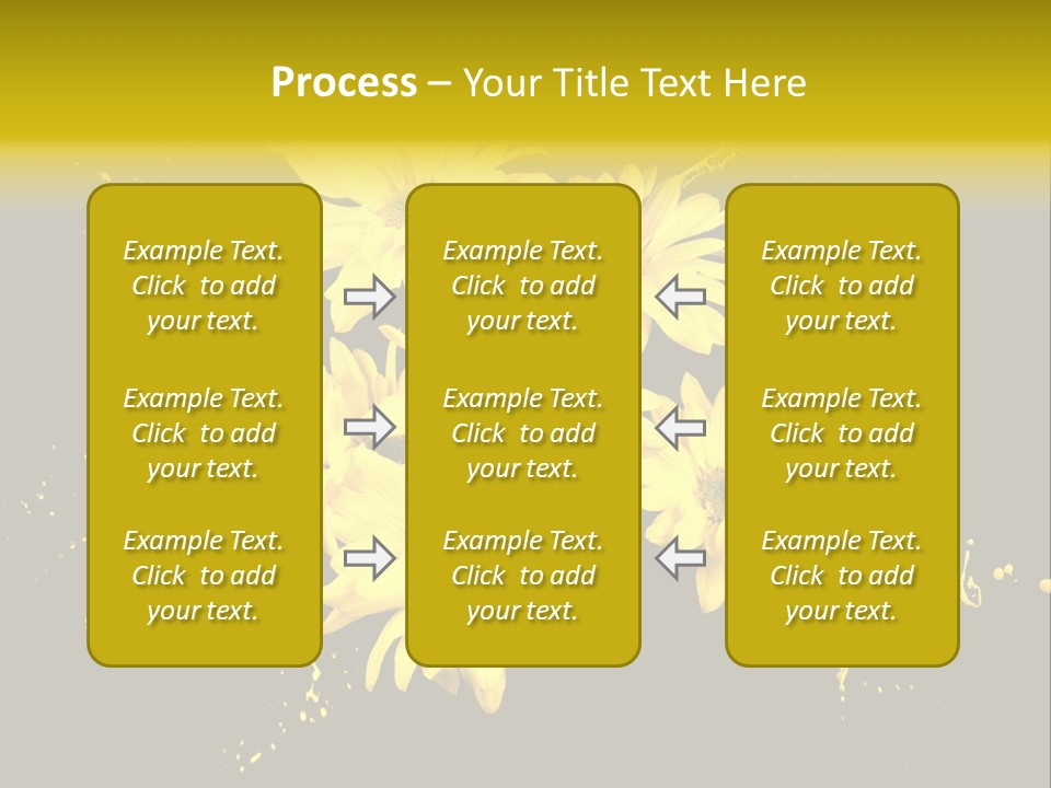 Flower Colorful Spring PowerPoint Template