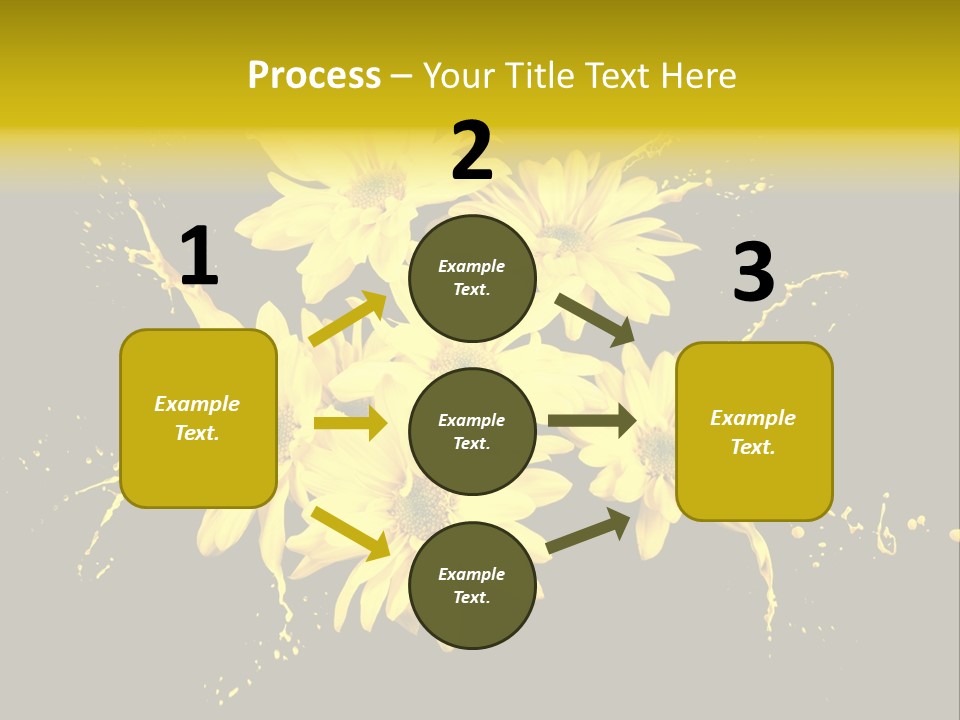 Flower Colorful Spring PowerPoint Template