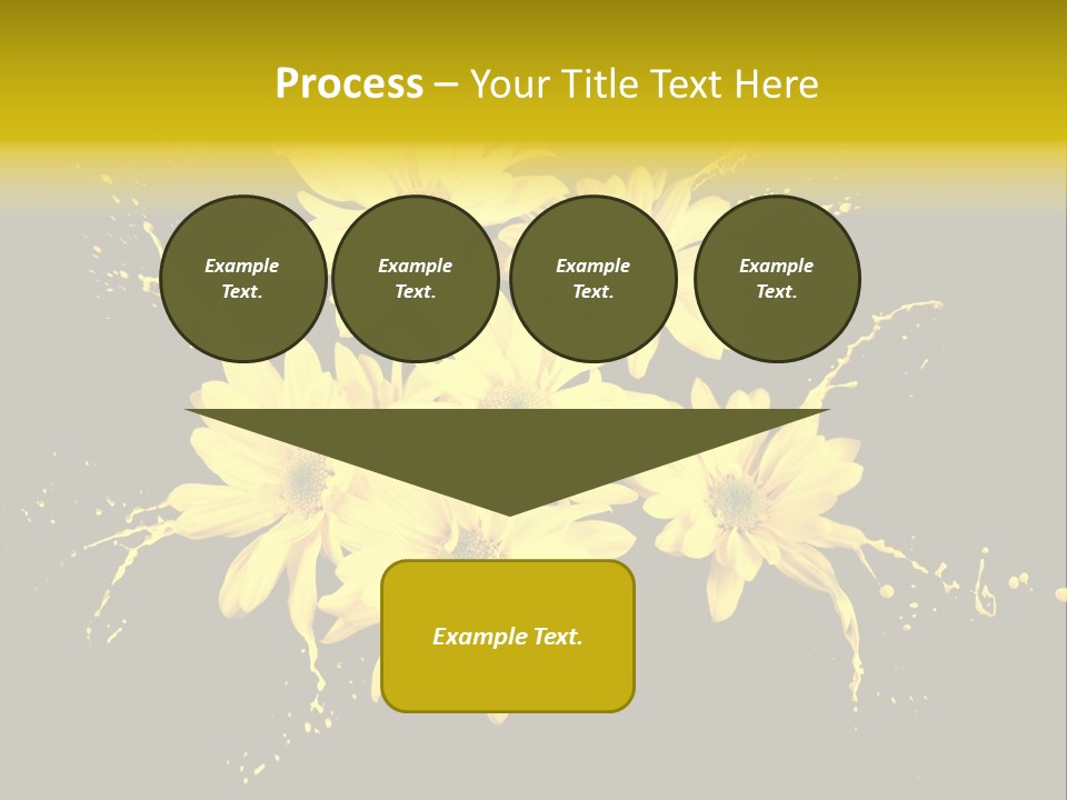 Flower Colorful Spring PowerPoint Template
