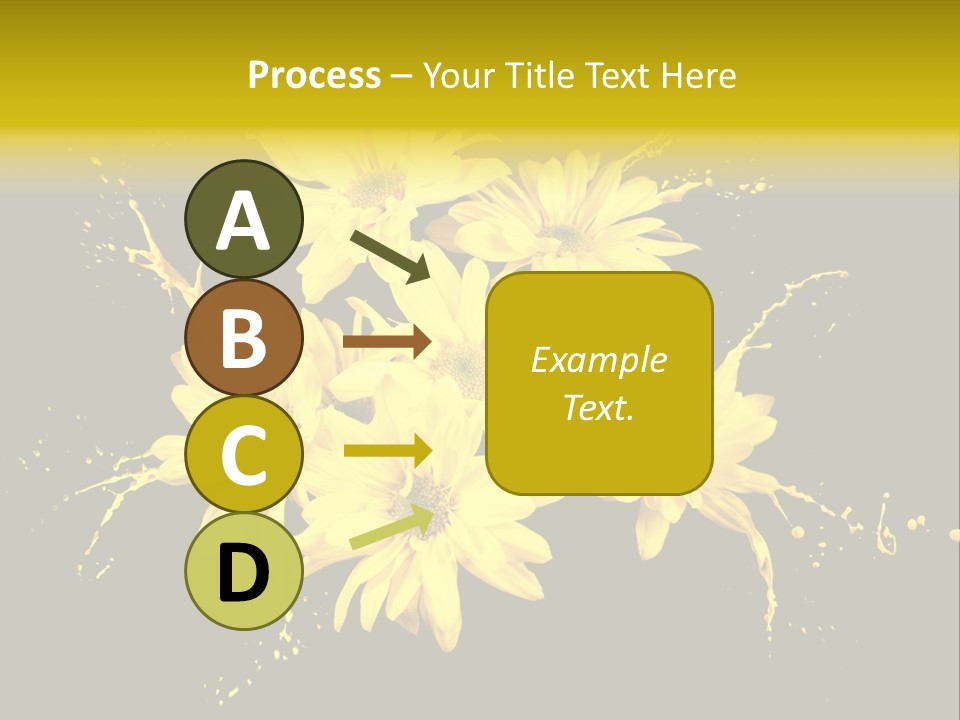 Flower Colorful Spring PowerPoint Template