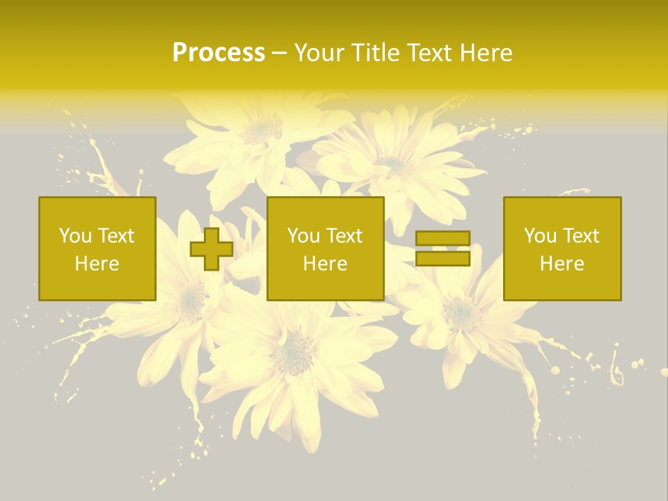 Flower Colorful Spring PowerPoint Template