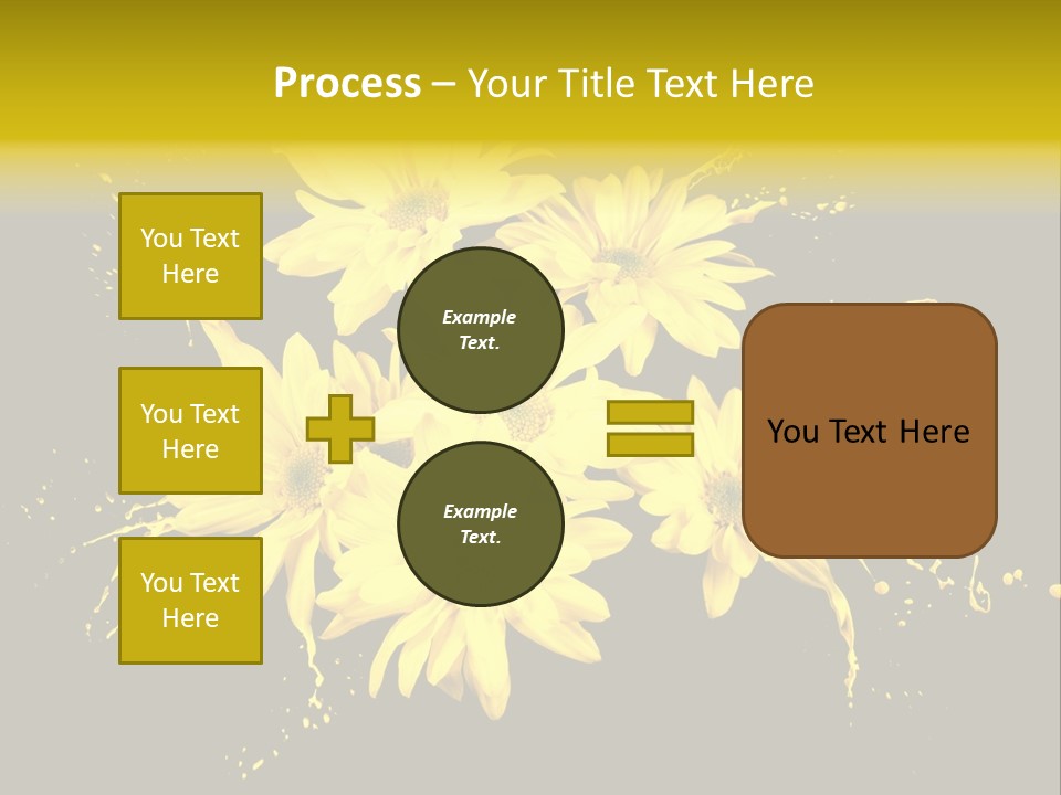 Flower Colorful Spring PowerPoint Template