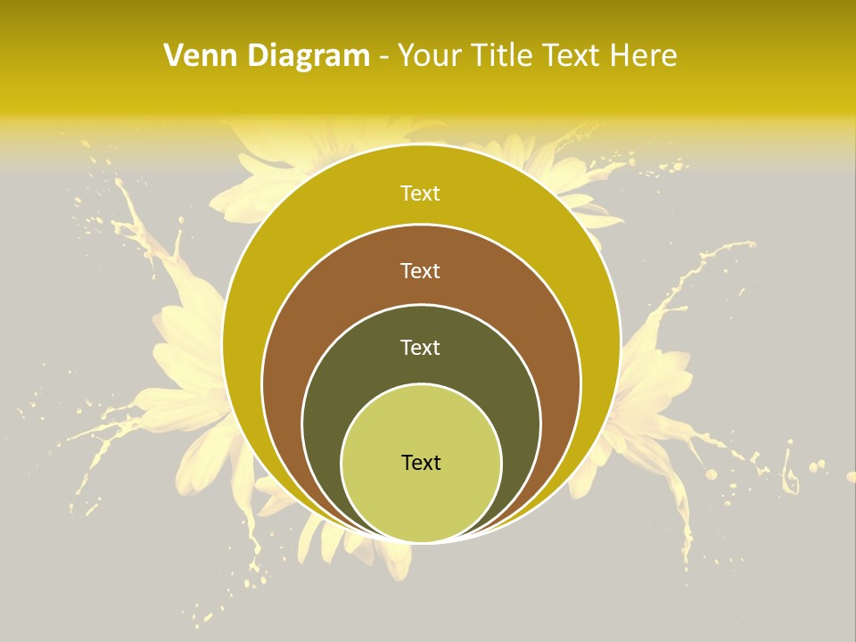 Flower Colorful Spring PowerPoint Template