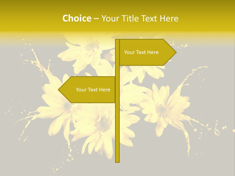 Flower Colorful Spring PowerPoint Template