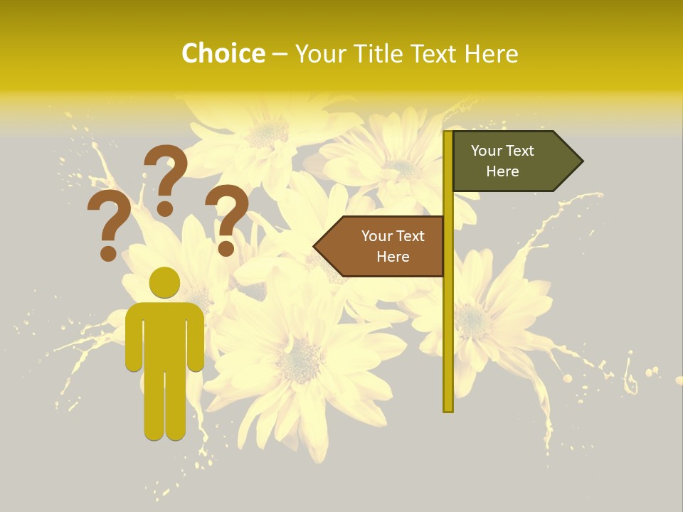 Flower Colorful Spring PowerPoint Template