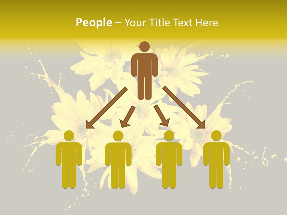 Flower Colorful Spring PowerPoint Template