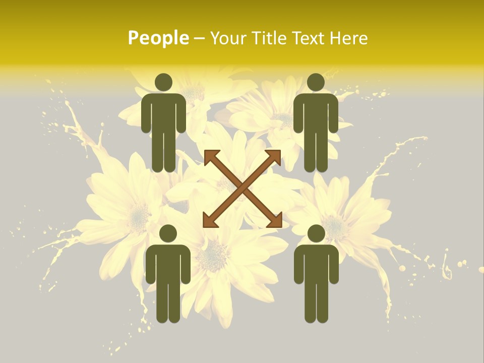 Flower Colorful Spring PowerPoint Template