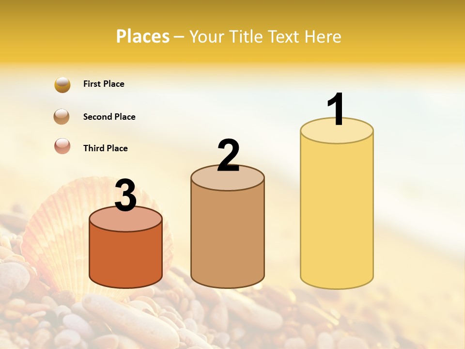 Caribbean Travel Blue PowerPoint Template