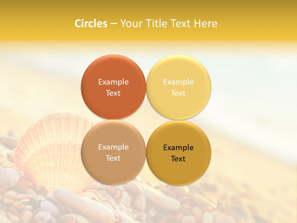 Caribbean Travel Blue PowerPoint Template