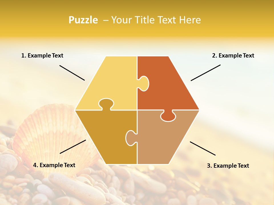 Caribbean Travel Blue PowerPoint Template