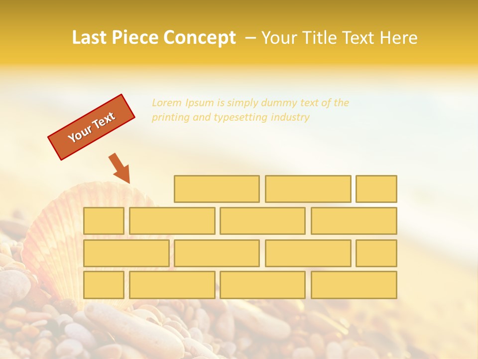 Caribbean Travel Blue PowerPoint Template