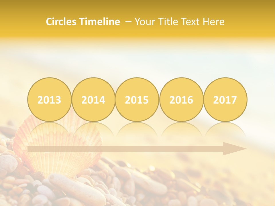 Caribbean Travel Blue PowerPoint Template