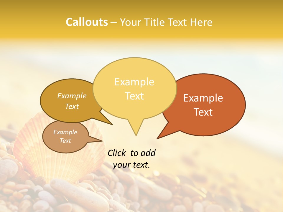 Caribbean Travel Blue PowerPoint Template