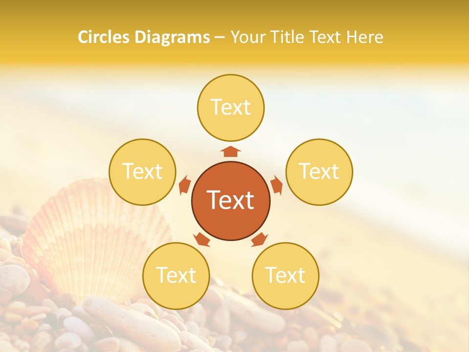 Caribbean Travel Blue PowerPoint Template