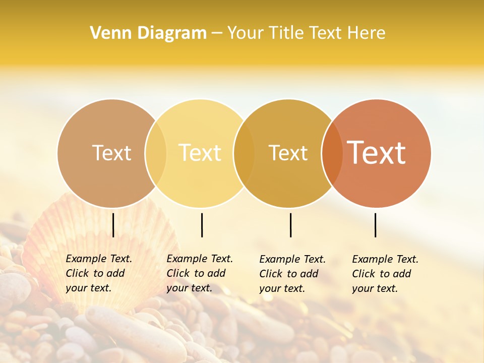 Caribbean Travel Blue PowerPoint Template