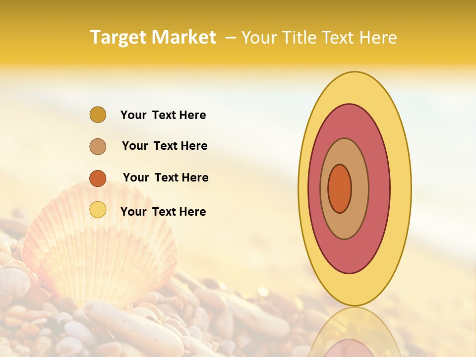 Caribbean Travel Blue PowerPoint Template