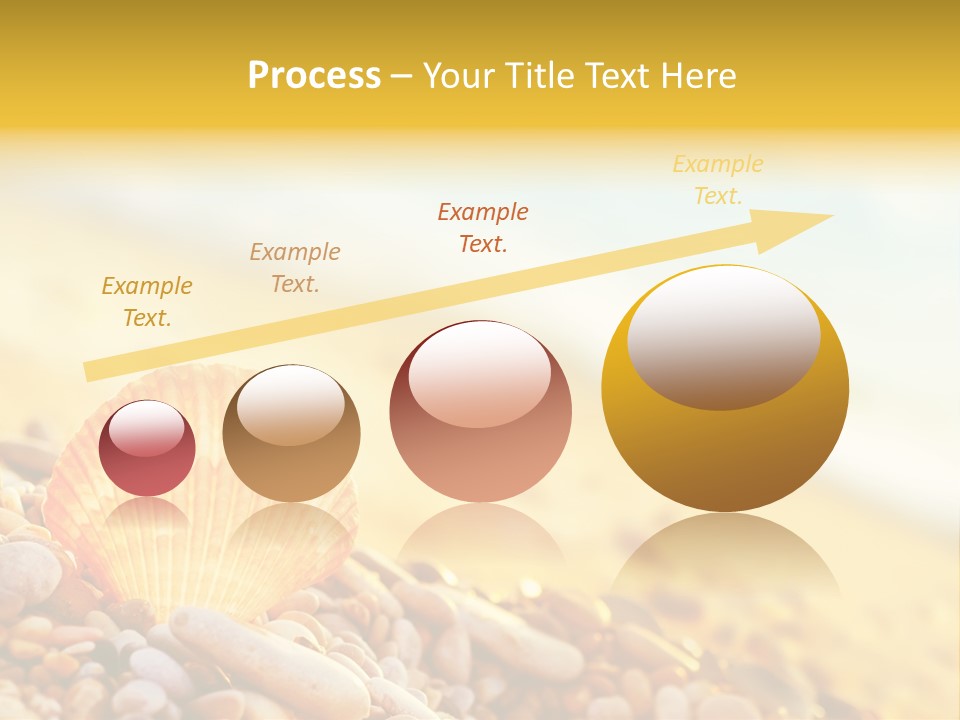 Caribbean Travel Blue PowerPoint Template