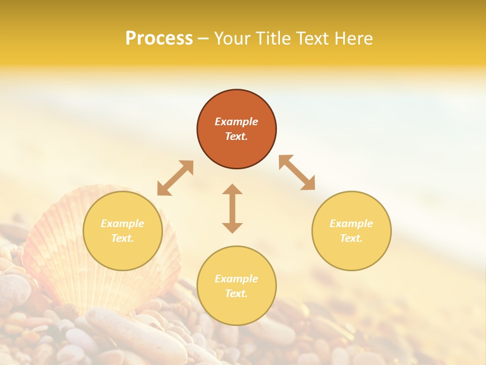 Caribbean Travel Blue PowerPoint Template