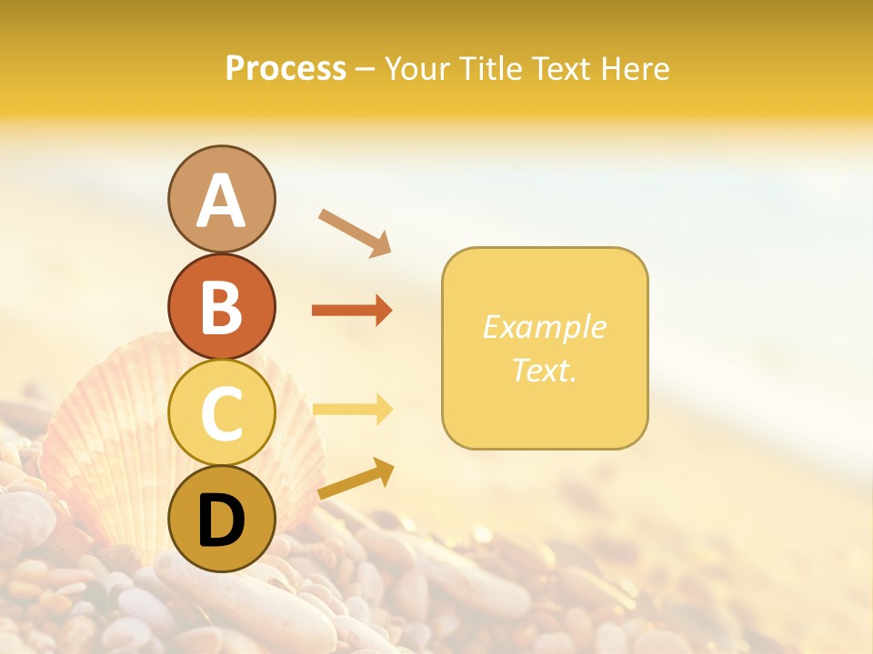 Caribbean Travel Blue PowerPoint Template