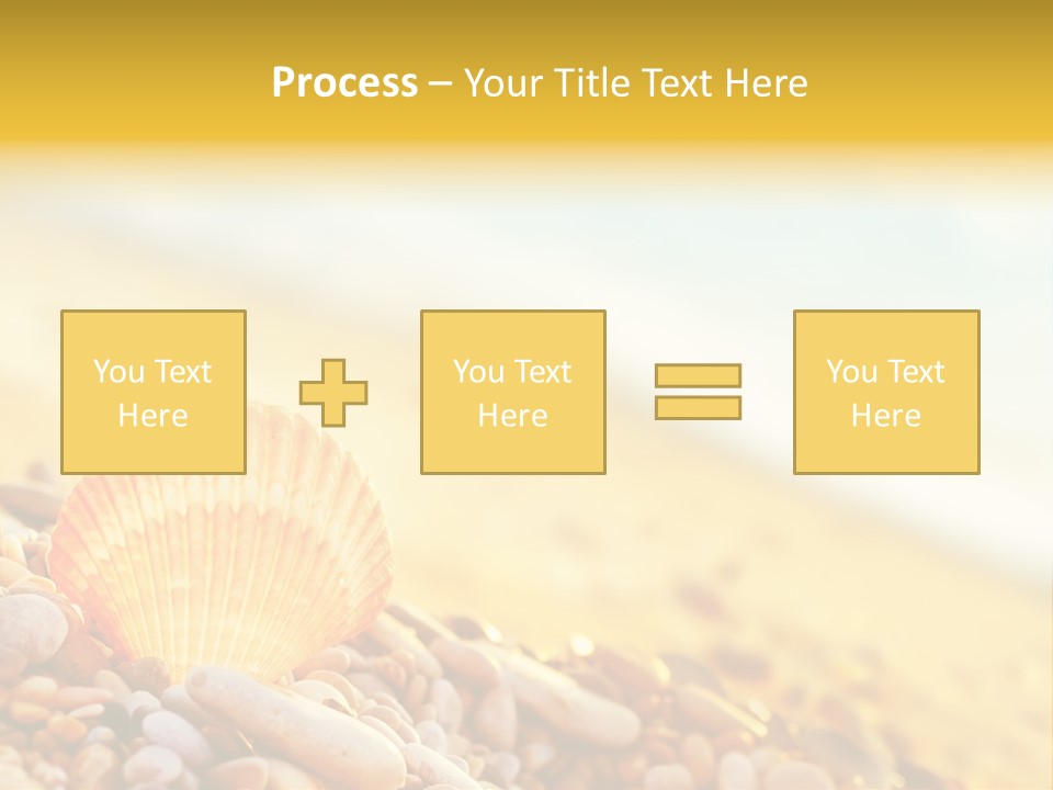 Caribbean Travel Blue PowerPoint Template