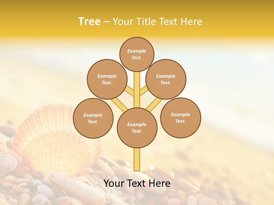 Caribbean Travel Blue PowerPoint Template