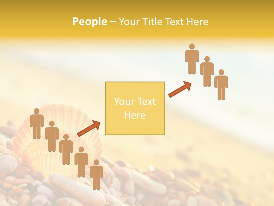 Caribbean Travel Blue PowerPoint Template