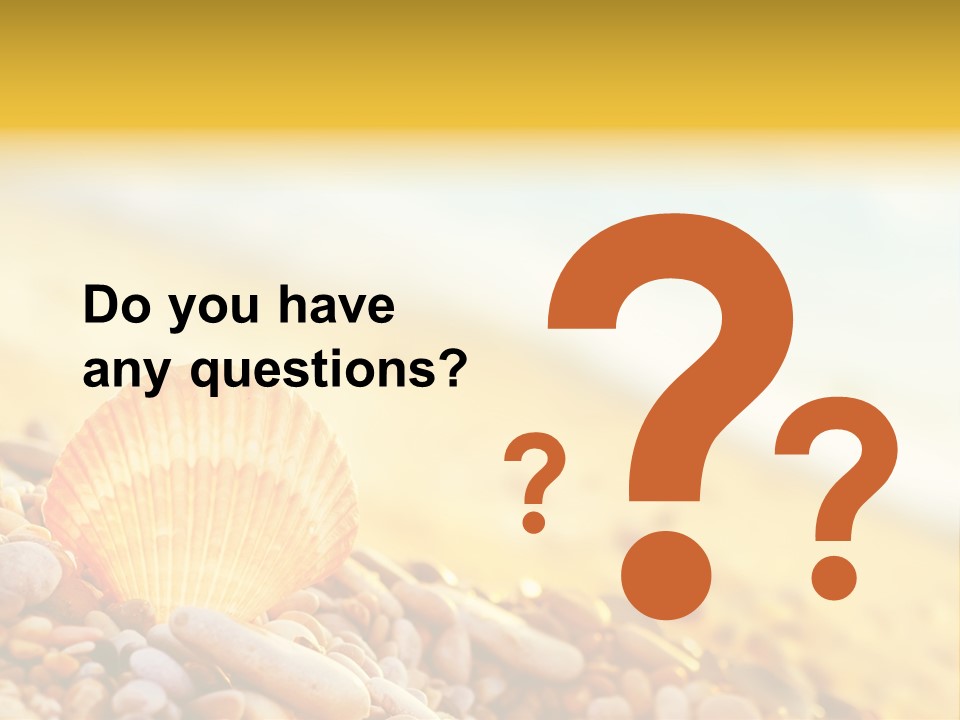 Caribbean Travel Blue PowerPoint Template