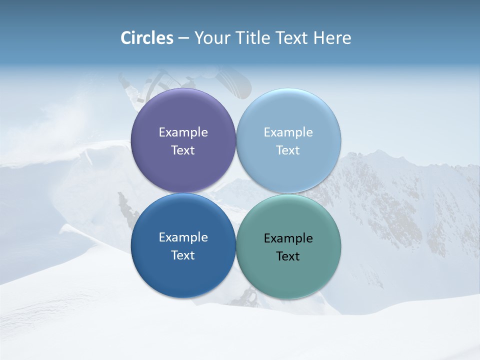 Cool Active Resorts PowerPoint Template