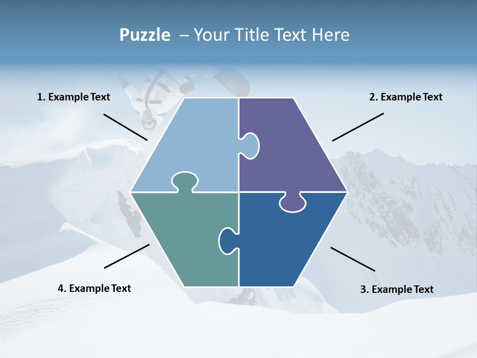 Cool Active Resorts PowerPoint Template