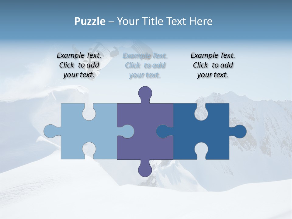 Cool Active Resorts PowerPoint Template