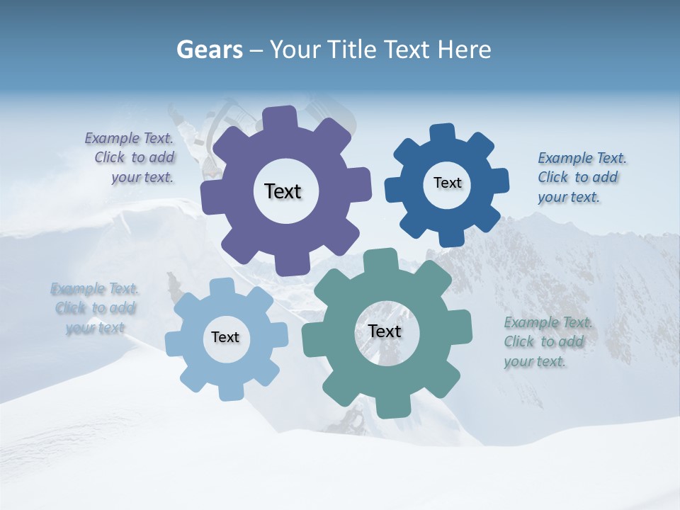 Cool Active Resorts PowerPoint Template