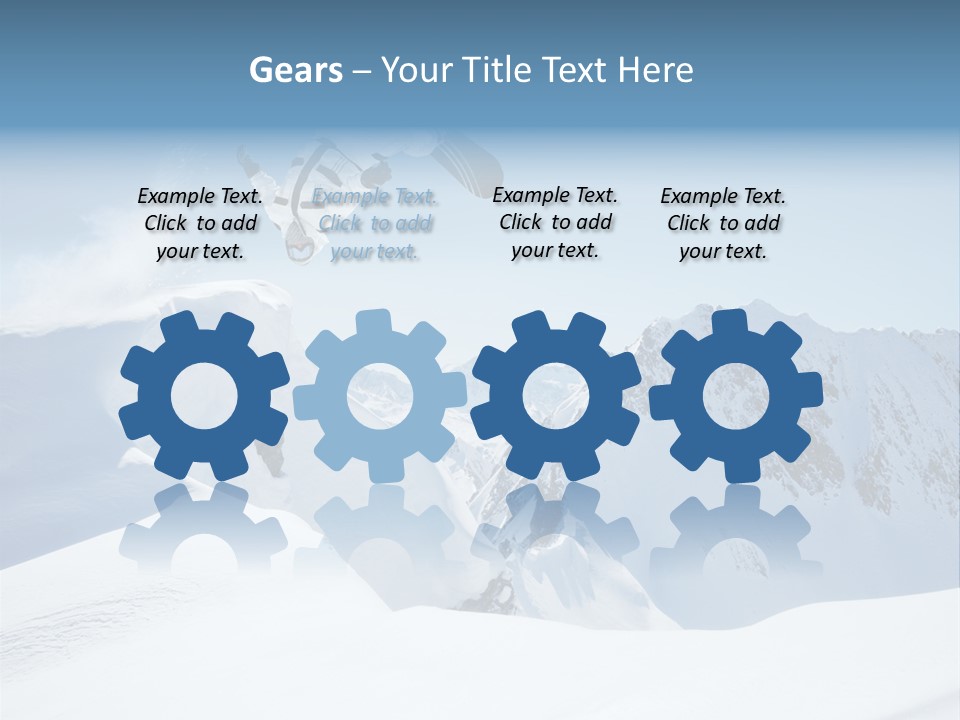 Cool Active Resorts PowerPoint Template