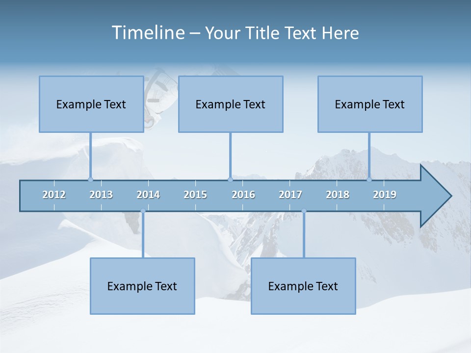Cool Active Resorts PowerPoint Template