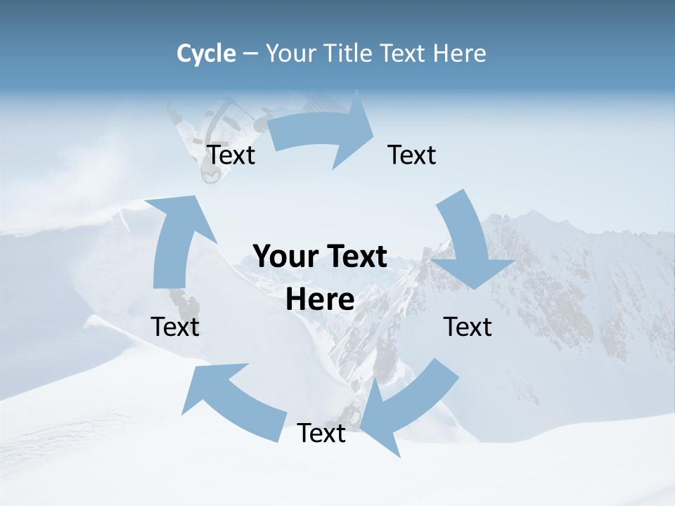 Cool Active Resorts PowerPoint Template