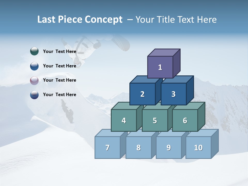 Cool Active Resorts PowerPoint Template
