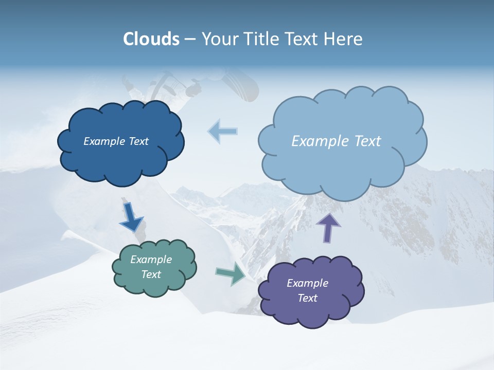 Cool Active Resorts PowerPoint Template