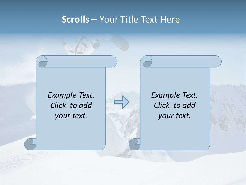 Cool Active Resorts PowerPoint Template